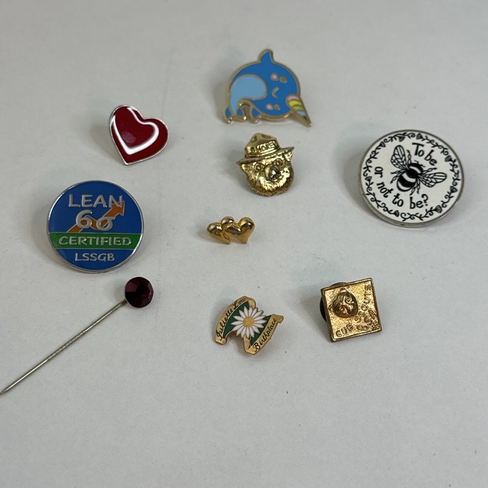 Lot of 9 pcs Collectors Pins - Picture 2 of 7